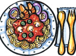 POP食物素材AI