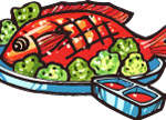 POP食物素材AI