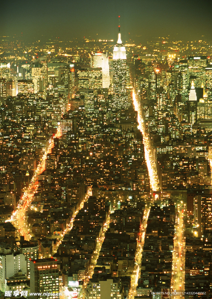 美国城市街景—曼哈顿