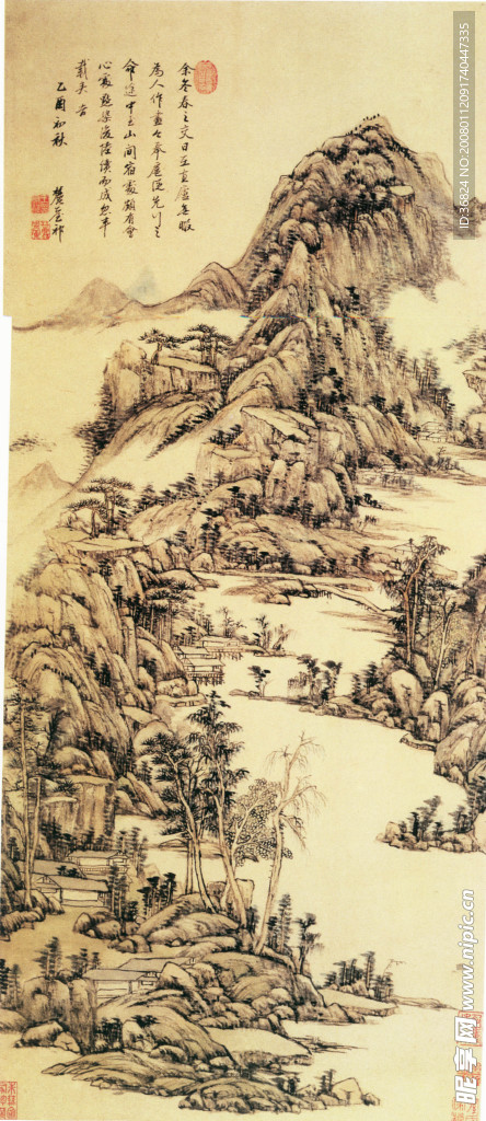 山中早春图