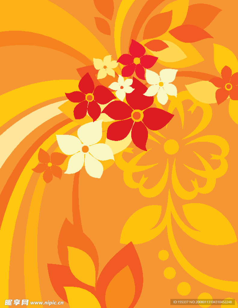 时尚花纹60