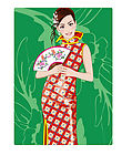 矢量美女