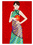 矢量美女