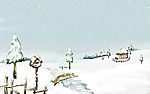美丽的儿童插画背景图28