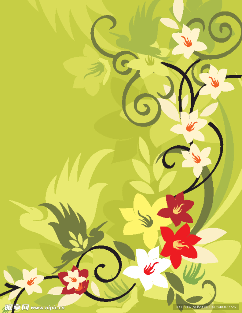 时尚花纹69