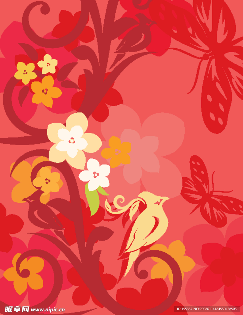 时尚花纹76