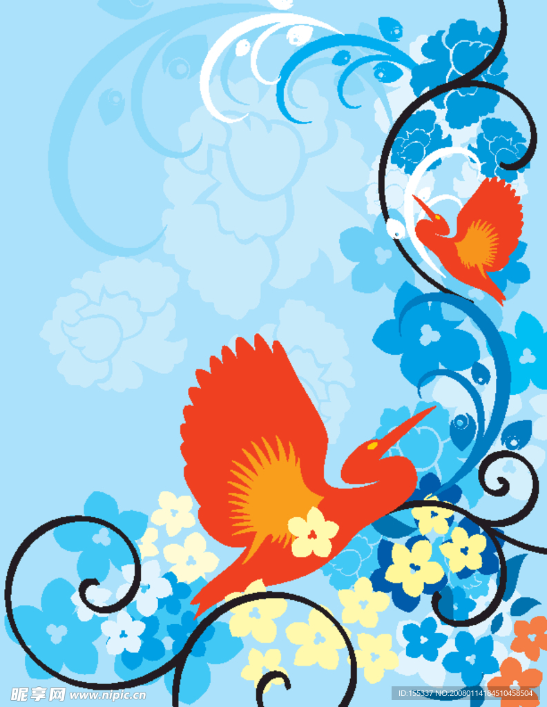 时尚花纹75