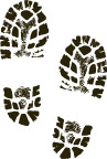 矢量鞋底纹