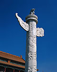 华表 国旗 天安门 中国 建筑大图
