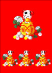 招财童子之花开富贵