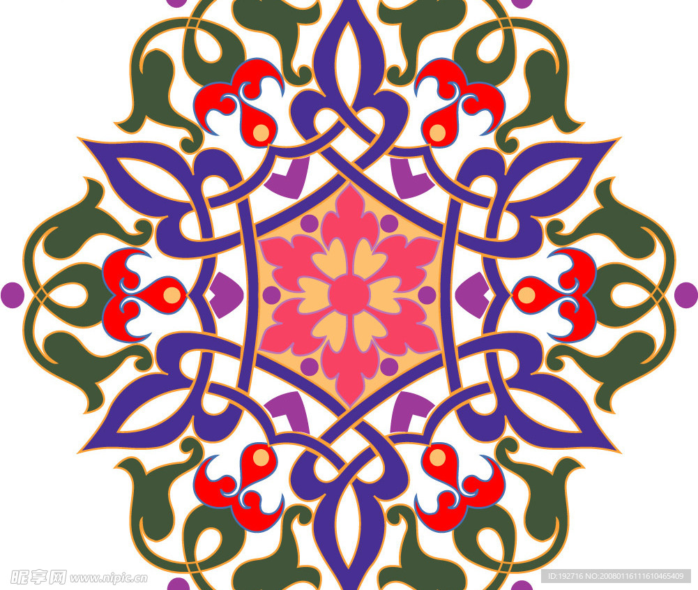 漂亮花纹