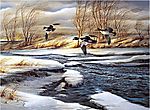 胡安米罗风景油画6