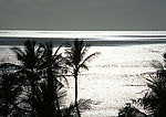 黑白海景