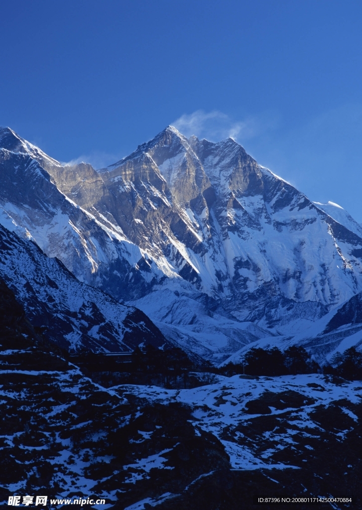 高原雪山