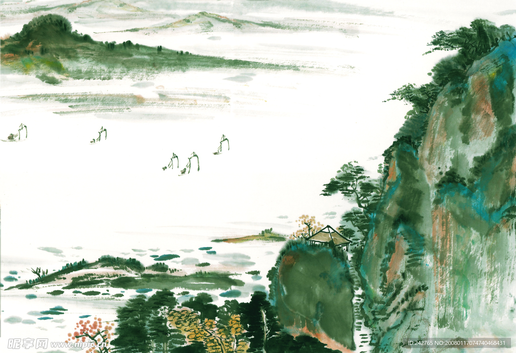 山水画