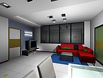 室内模型 客厅 27