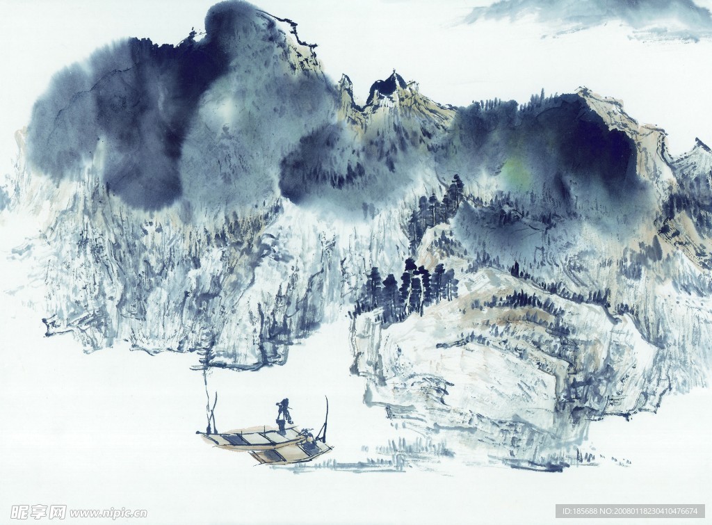 山水国画