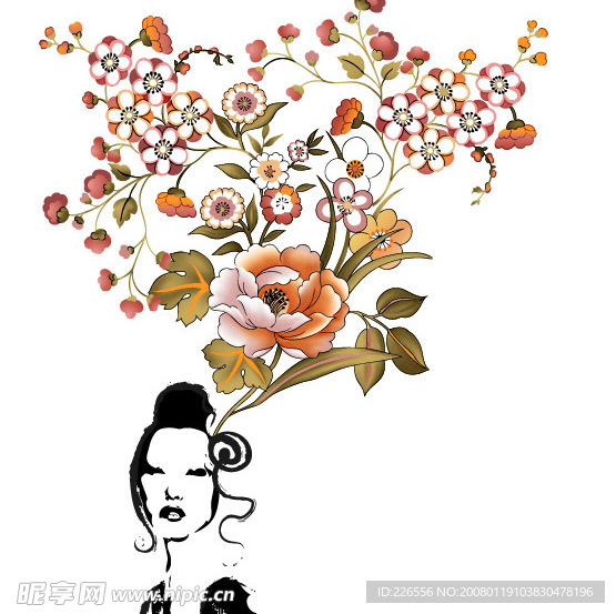 饰角素材——花卉