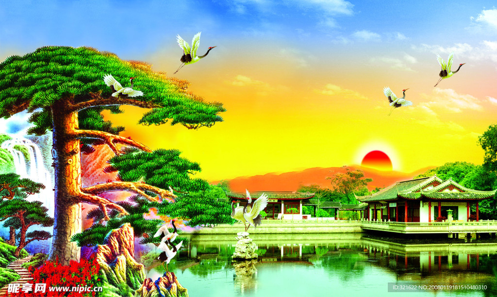 山水画