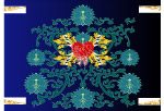 精美矢量底纹金色