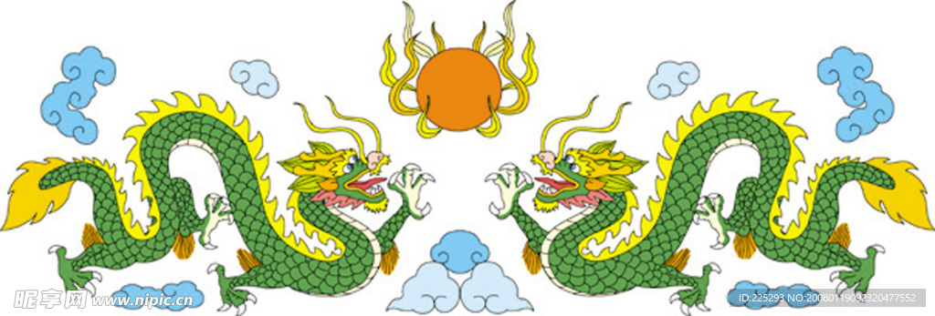 二龙戏珠