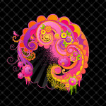时尚潮流花卉花纹01