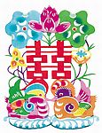 鸳鸯莲花喜