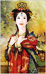 彩绘美女