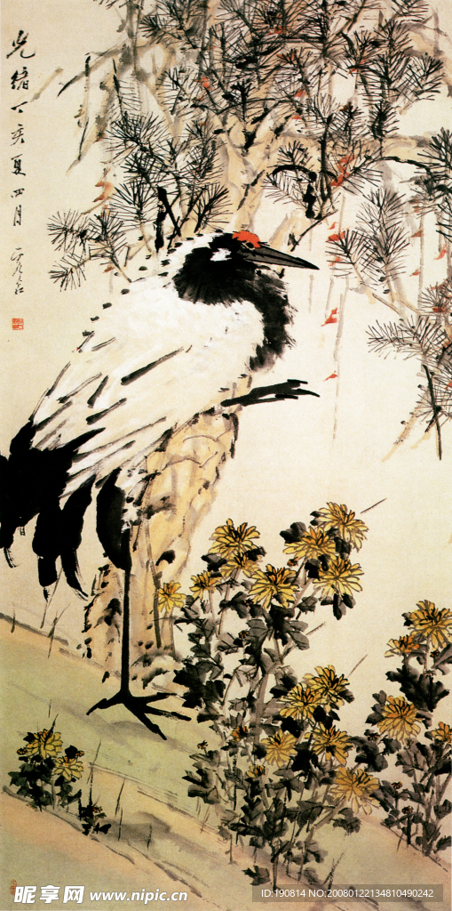 松鹤延年图