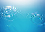 水滴波纹