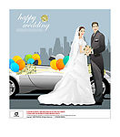 婚礼人物矢量图（1）