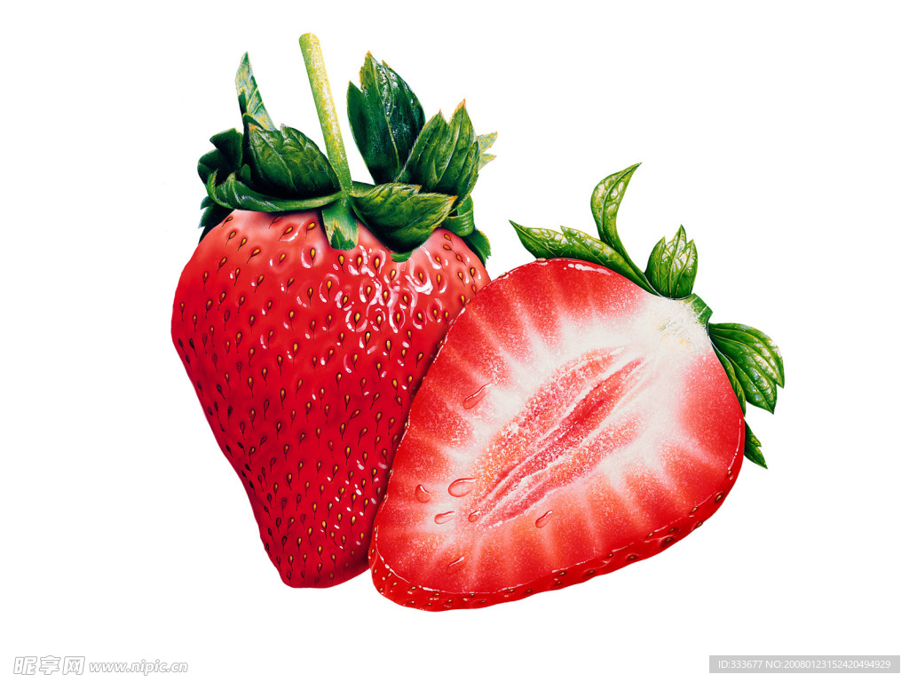 逼真水果系列之草莓