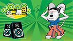 卡通鼠听音乐