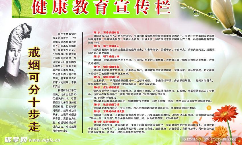 健康教育宣传栏2