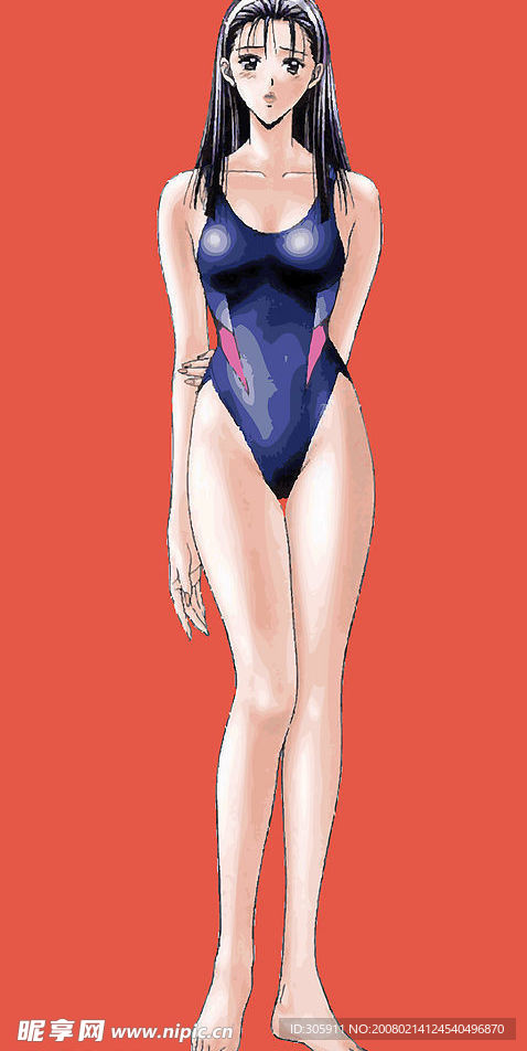 美女