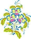 精美彩色花纹矢量素材11