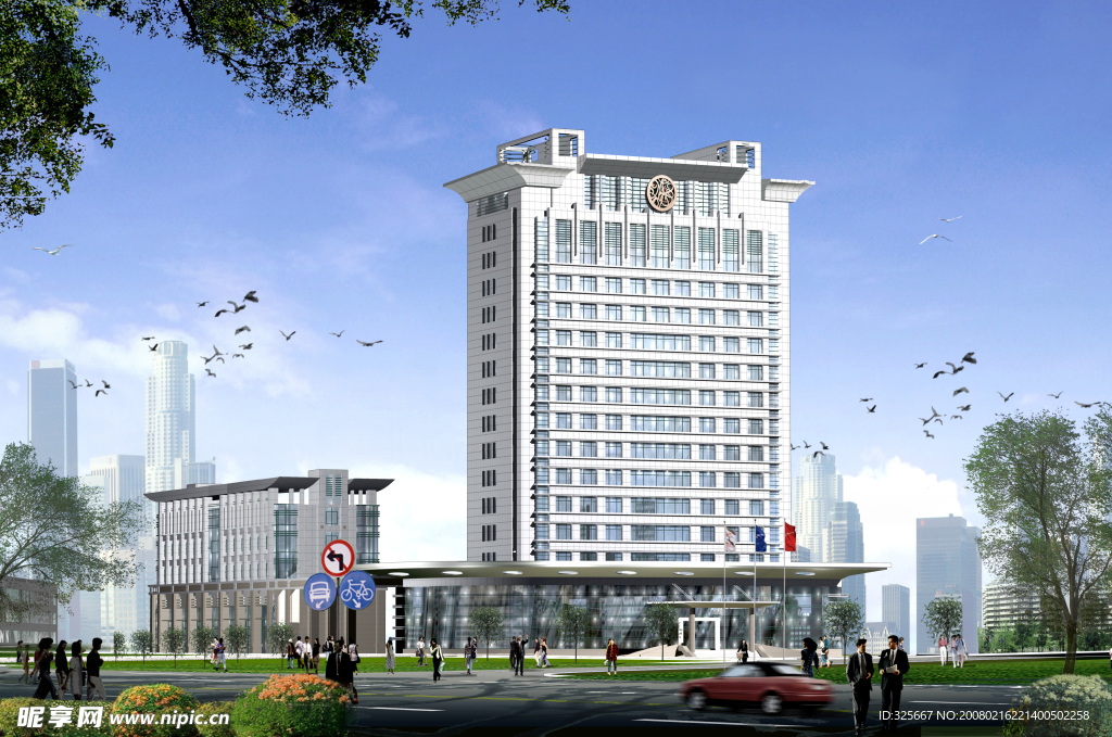 吉祥大厦建筑外观设计