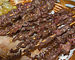 美食 烧烤 鸭腱