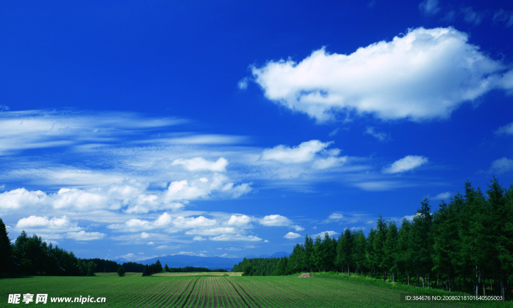 蓝色天空