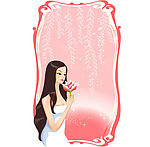 矢量时尚美女