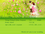迎宾牌婚礼设计图片