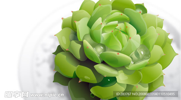 绿色植物矢量素材