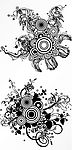线描花纹