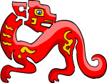 古代彩色图案