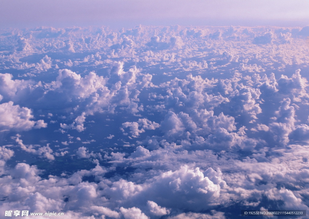 天空、蓝天、白云