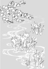手绘花纹  精品