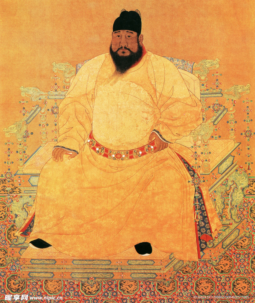 明宣宗坐像