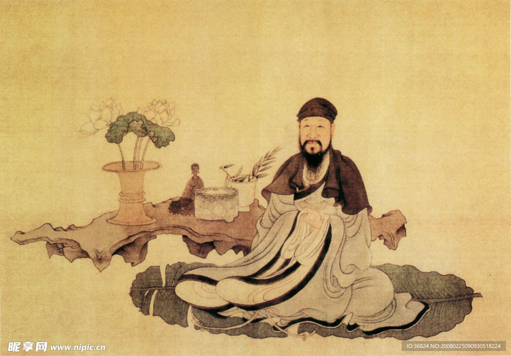 南生鲁四乐图(局部)