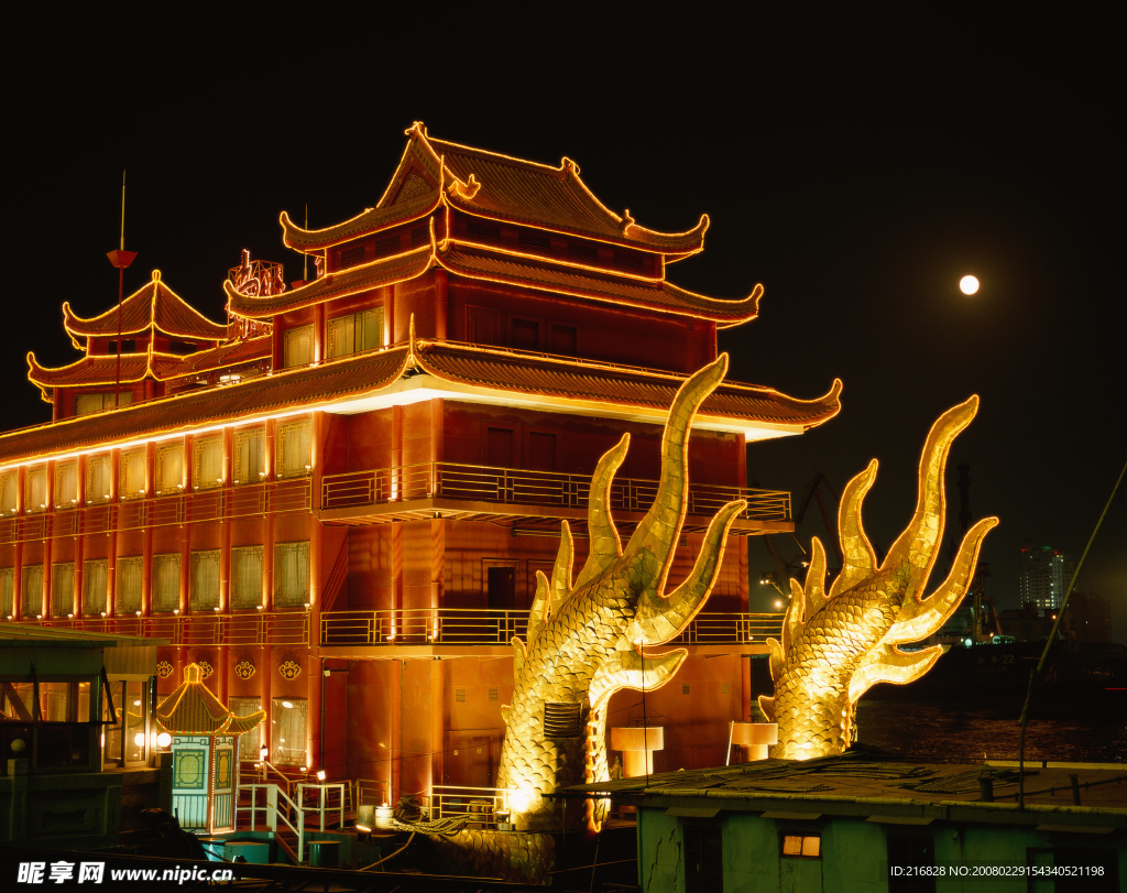 上海城市风景,上海夜景