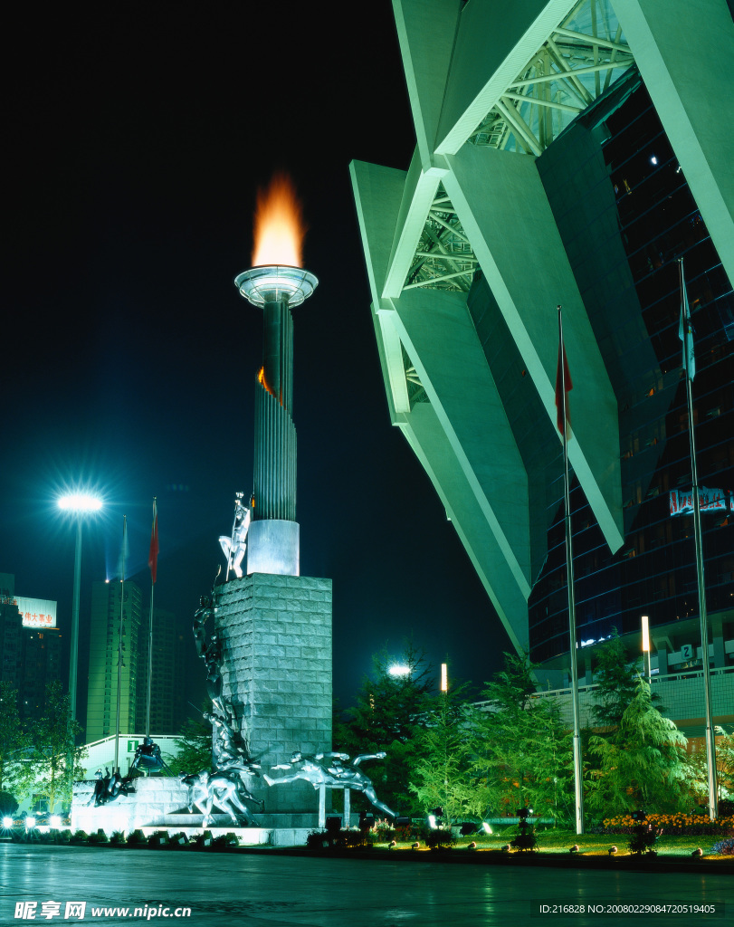 上海城市风景,上海夜景